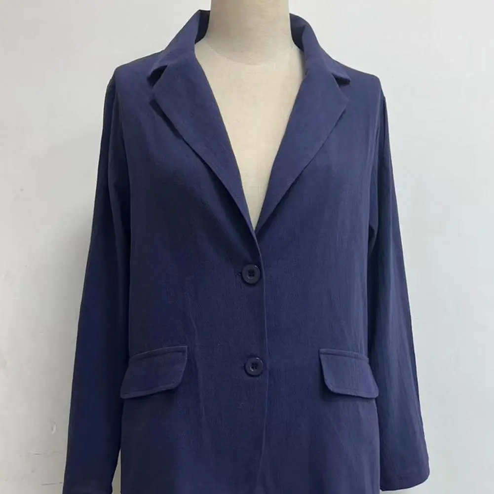 2025 Women Business Outfit Loose Wide Leg Cardigan Shorts Set Double Buttons Office Turn-down Collar Women Blazer Shorts Set