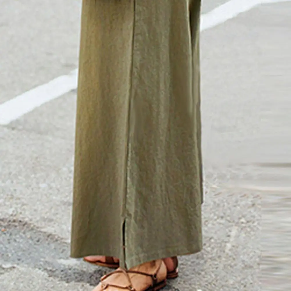 2025 Summer Romper Baggy Pants Backless Oversized Square Neck Adjustable Shoulder Strap Wide Leg Summer Jumpsuit Female Pants