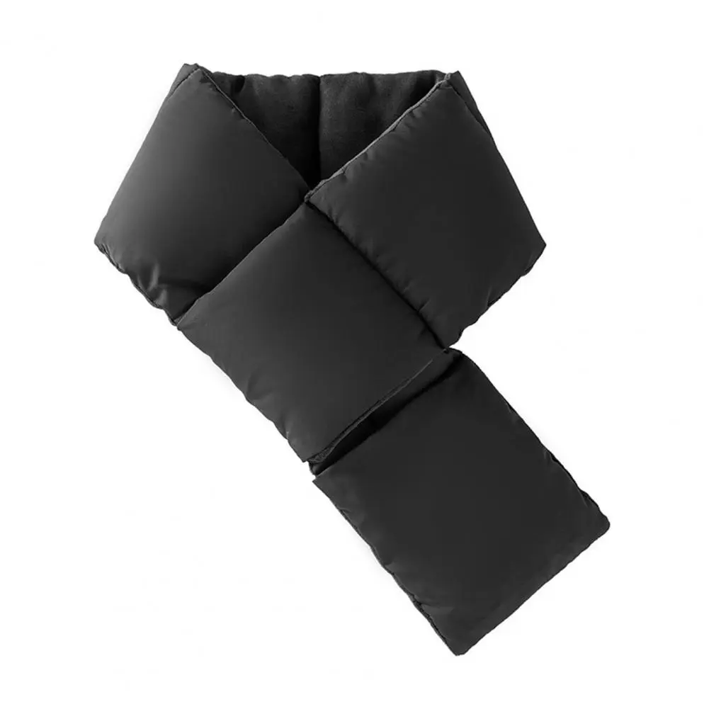Warm Scarf Cozy Neck Wrap High-density Windproof Women's Down Scarf for Winter Outdoor Activities Thickened Fabric for Warmth