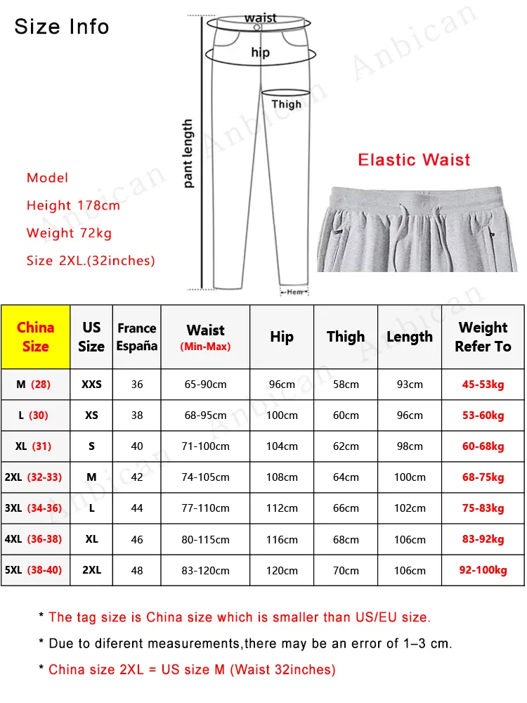 Spring Autumn Men's Sweatpants Zip Pockets Sportswear/Homewear Comfortable Cotton Jogger Pants