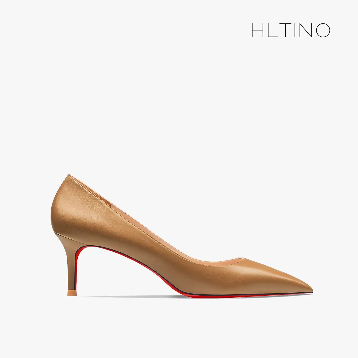 luxury Black matte women's shoes Classic Pumps Comfortable Red Bottoms Shiny High Heels  Leather Pointed toe Party Prom Shoes