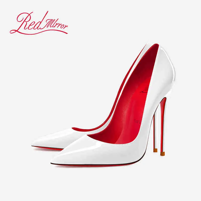 Women heels Black matte High heels trend 2025 elegant woman heeled Luxury Pumps Red Shiny Bottoms Pointed Toe sexy Prom shoes 44