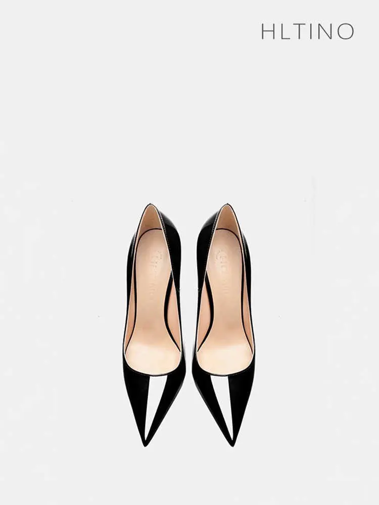 Woman shoes 2025 Heels for women Black Luxury Pumps Red Shiny Bottom Pointed Toe Shallow Sexy High Heels Party Ladies Shoes 12cm