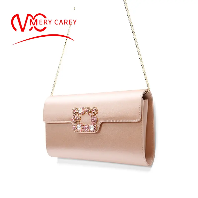 Women's bags handbag bags Silk Crossbody Bag Luxury Fashion Design New 2024 Brand Party Chain Bag Elegant Women's Shoulder Bag