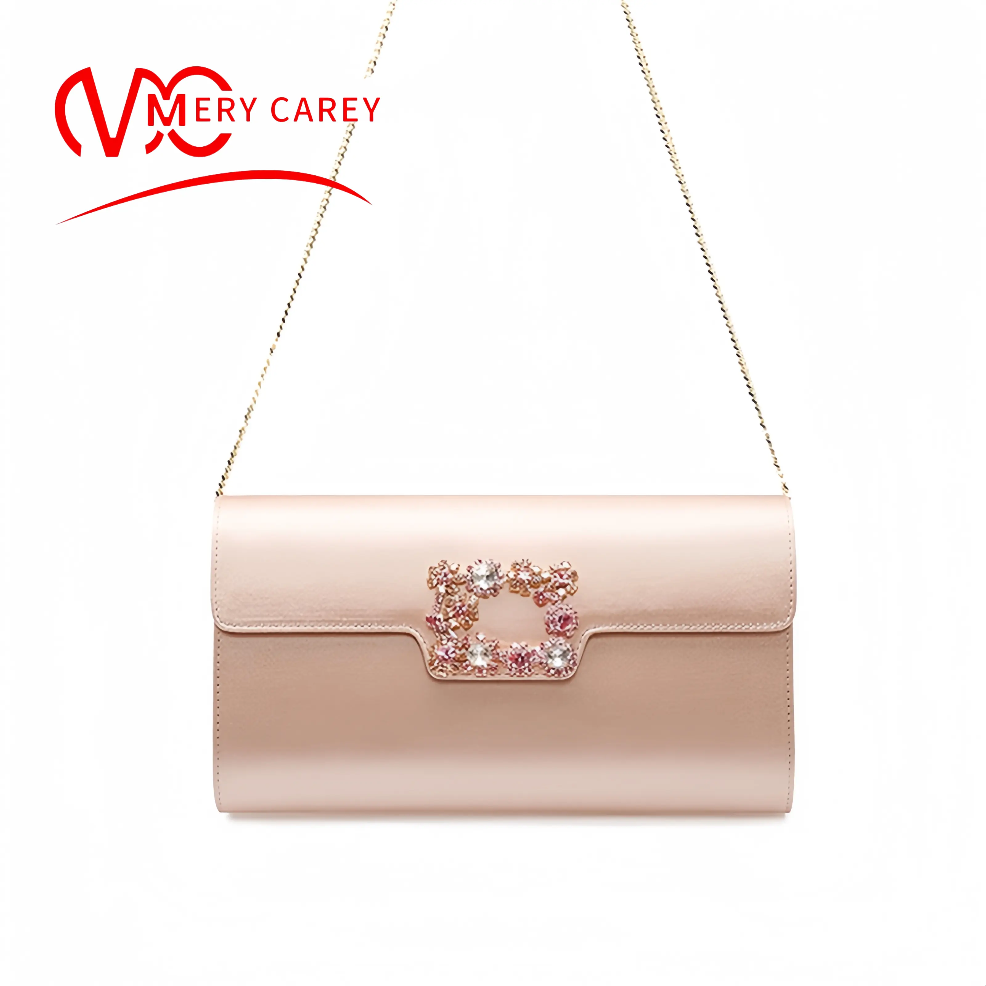 Women's bags handbag bags Silk Crossbody Bag Luxury Fashion Design New 2024 Brand Party Chain Bag Elegant Women's Shoulder Bag