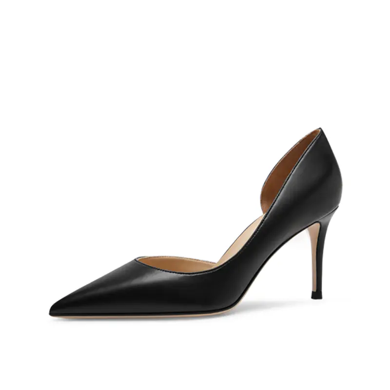 shoes woman 2024 trend luxury women's shoes Elegant Woman Shoes With Low Heel Black High Heels Shoes 2024 Basic Pumps Pointed