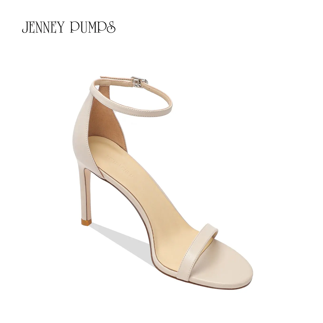 luxury elegant Women's sandals Summer Leather Ankle Strap Ladies Slingbacks Thin High Heels Shoes Party Dress Fashion Prom Shoes