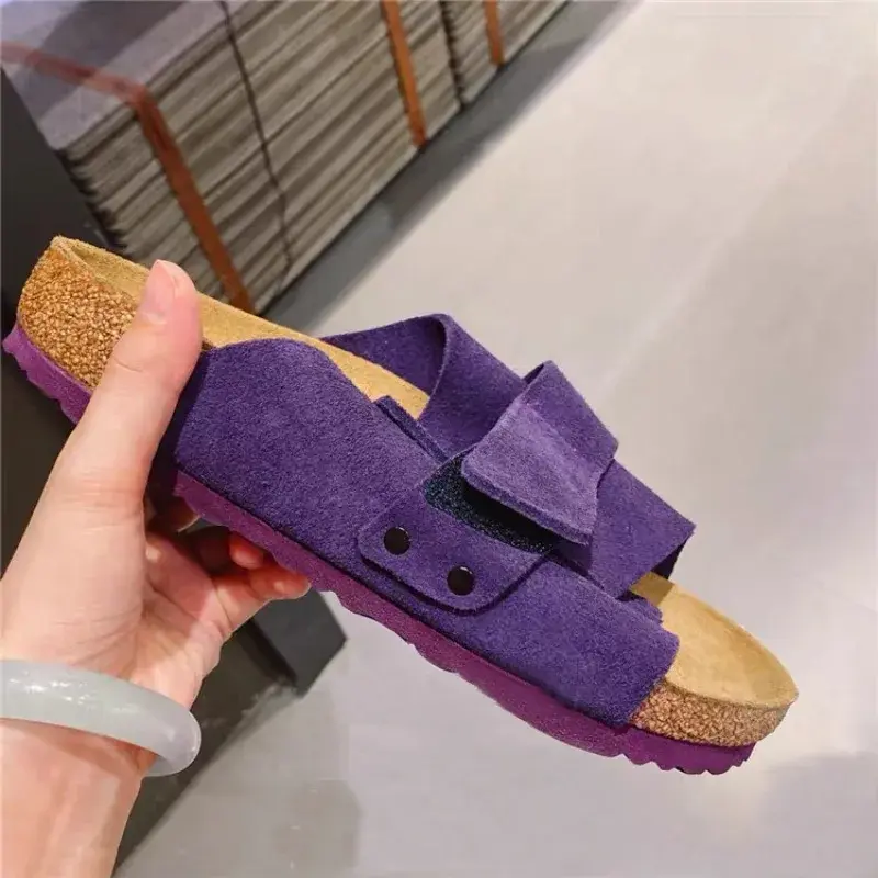 Shoes for Women To Wear in Summer, Simple and Comfortable, New Platform Beach Shoes, Plus Size One-line Flip-flops Slipper