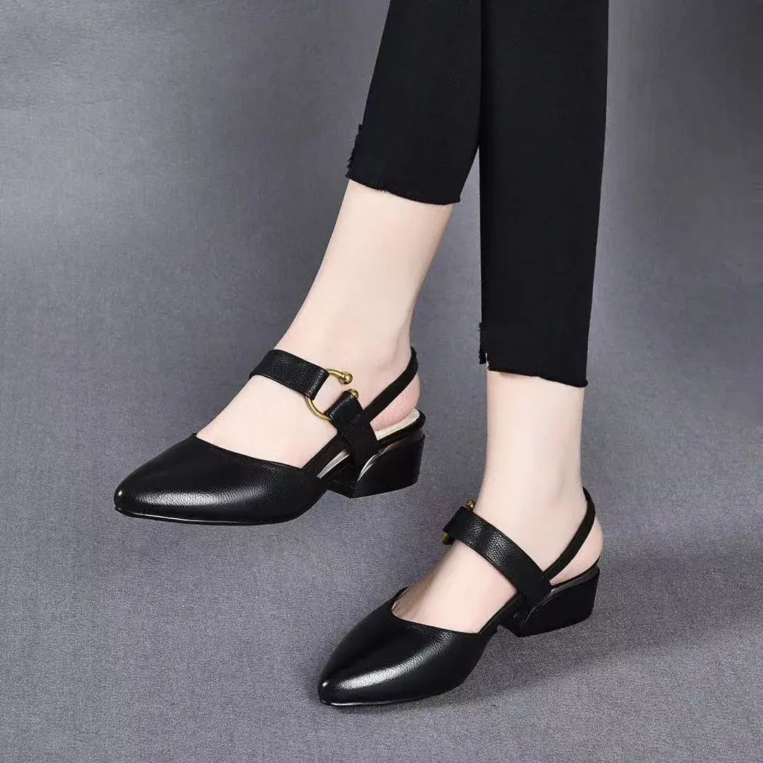 sapatos femininas women cute pointed toe black patent leather spring hollow out spring summer office work heel shoes pumps b417