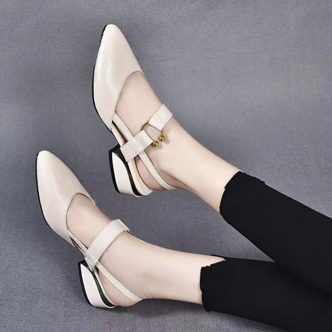 sapatos femininas women cute pointed toe black patent leather spring hollow out spring summer office work heel shoes pumps b417