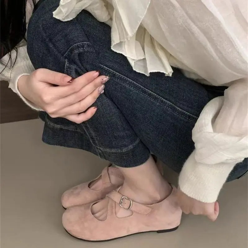 Square Toe Women Shoes Fashion Shallow Butterfly-knot Shoes 2025 Spring Ladies Elegant Dress Slip On Shoes
