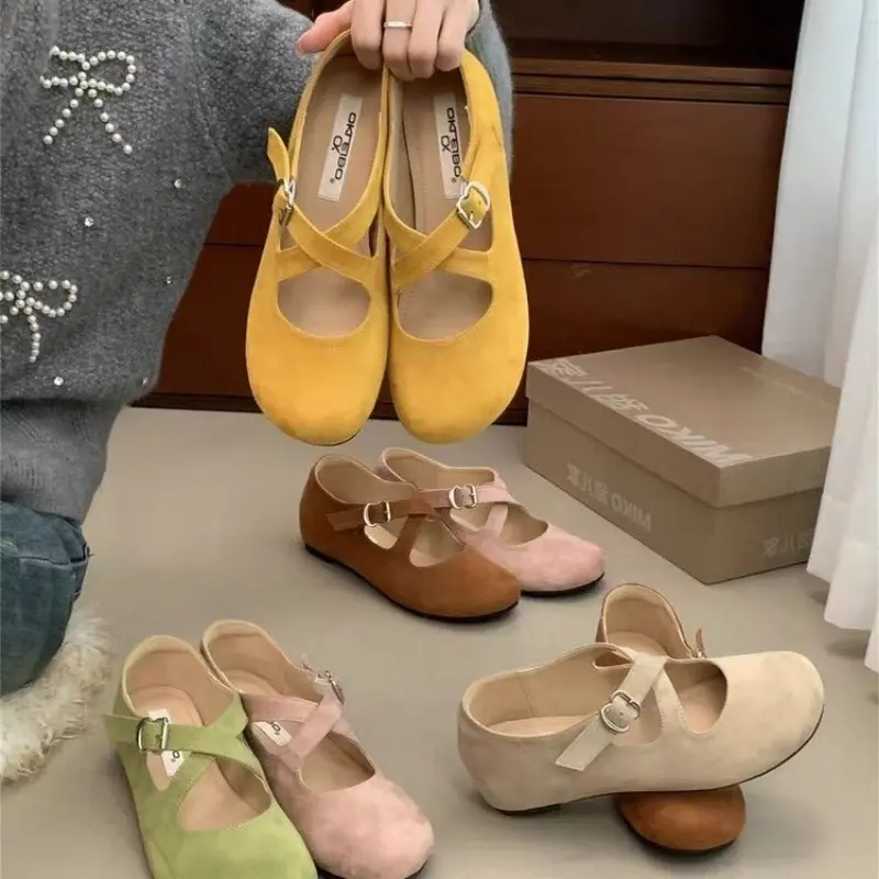 Square Toe Women Shoes Fashion Shallow Butterfly-knot Shoes 2025 Spring Ladies Elegant Dress Slip On Shoes