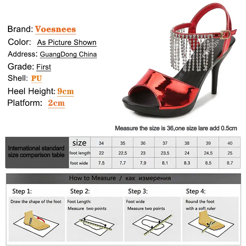 Summer New Korean Style Fringe Sandals Buckle Strap Patent Leather Thin High Heels Platform Peep Toe Sexy Nightclub Women Shoes