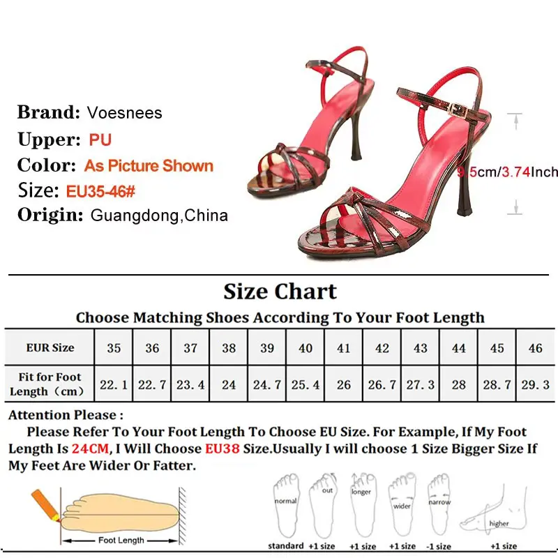 2025 New Leopard Print Sandals 9.5CM Stiletto Fashion Narrowband Summer Party Dress Shoes For Women Outdoors Buckle Strap Heels