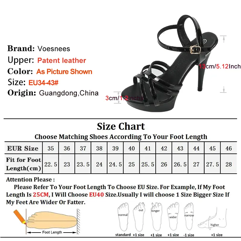 Ladies Silvery Narrowband Sandals 13CM Stiletto Summer Office Shoes Thick Bottom Patent Leather Party Banquet Shoes Thin Heels