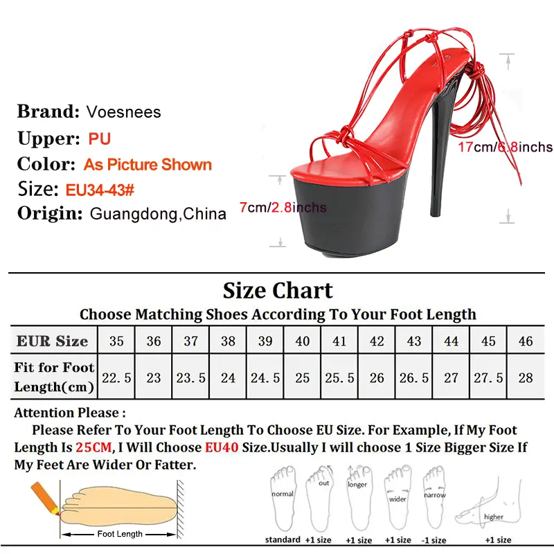 Ankle Lace-up Runway Sandals Women 17CM Stiletto Gladiator High Heels 2025 Summer 7CM Platform Exotic Nightclub Pole Dance Shoes
