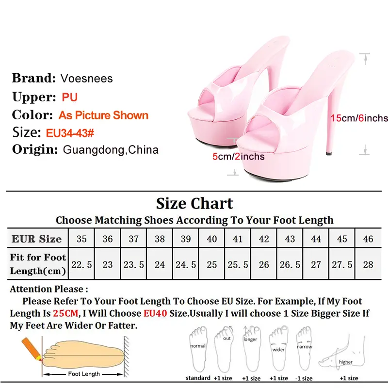 Women Platform High Heels Mules Summer Slip-On Slippers T Show Fashion Woman Shoes 2024 New Nightclub Stiletto Sandals Size 43