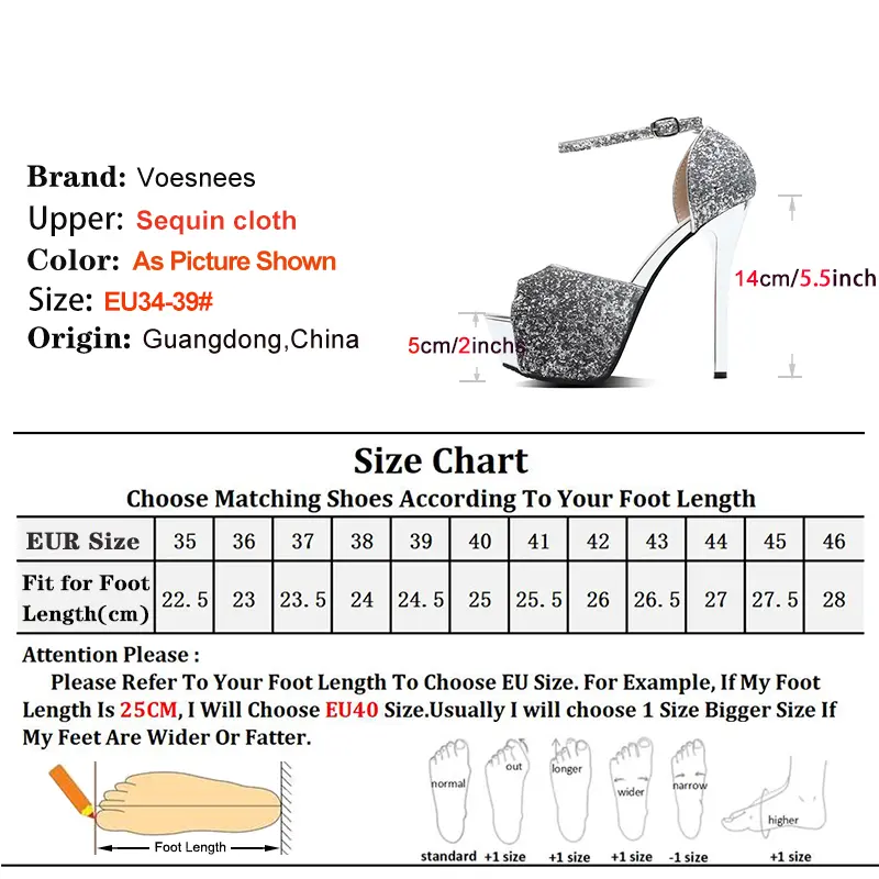 14CM Lady Bling Sandals 4CM Platform Sexy Peep Toe Super High Heels Gradient Color Summer Women Stilettos Gold Pole Dance Shoes