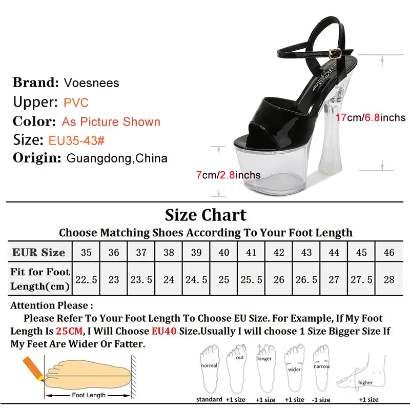 Crystal Women's Sandals Ultra-high heel 2024 Summer Waterproof Platform Non-slip Transparent Thick Bottom Sexy Wild Catwalk Shoe
