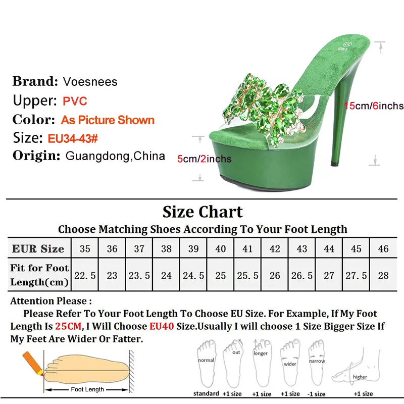 Transparent Slippers 2025 New Super High Heel Luxury Rhinestone Sandals 5CM Platform Sexy Dance Shoes For Nightclub Model Heels