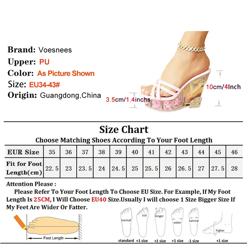 Transparent Wedges Slippers Women Slides Summer Party Shoes Lady 10CM Nightclub Stage High Heels T-Runway Model Sandals Mules