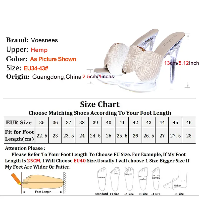 Light-up Glowing Sandals 13CM Thin Heel Women Nightclub Party Shoes Transparent Platform Slides Summer Plus Size White Slippers