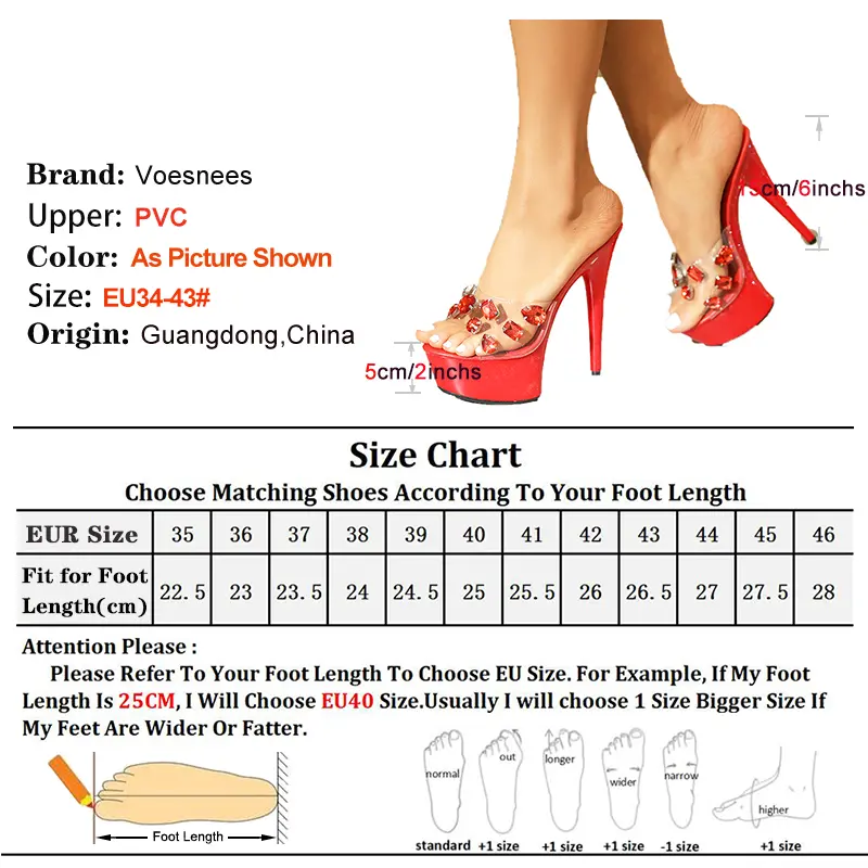 13cm 15cm Stiletto Transparent PVC Shoes Women 2025 New Inlay Rhinestone Summer Slippers Platform High Heels Model Show Sandals