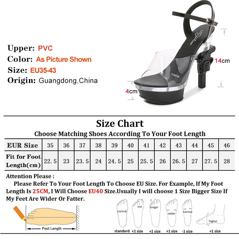 Summer New Sexy Diamonds Transparent Sandals 14cm Pistol Heel High Heels Wedding Bride Shoes for Women Party Club Shoes Stiletto