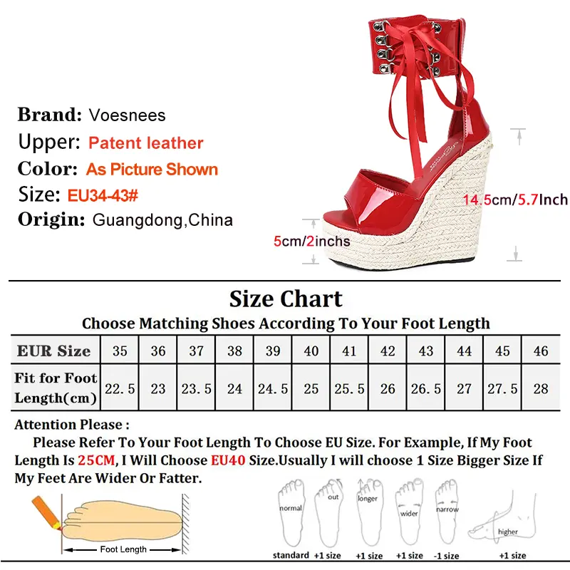 14.5CM Wedges Sandals Women High Heels Ankle Lace-up Model Catwalk Show Summer Shoes 2025 New Nightclub Party Platform Sandals