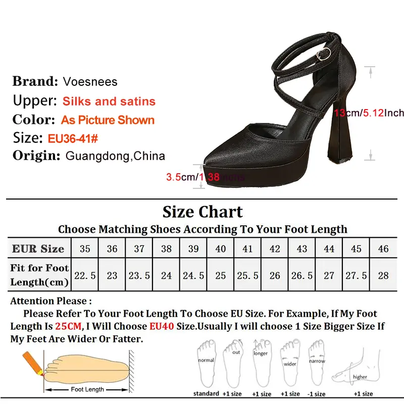 Elegant Party Banquet Shoes For Ladies 13CM Fashion Cross Strap Pointed High Heels Platform Summer Women Silk And Satin Sandals