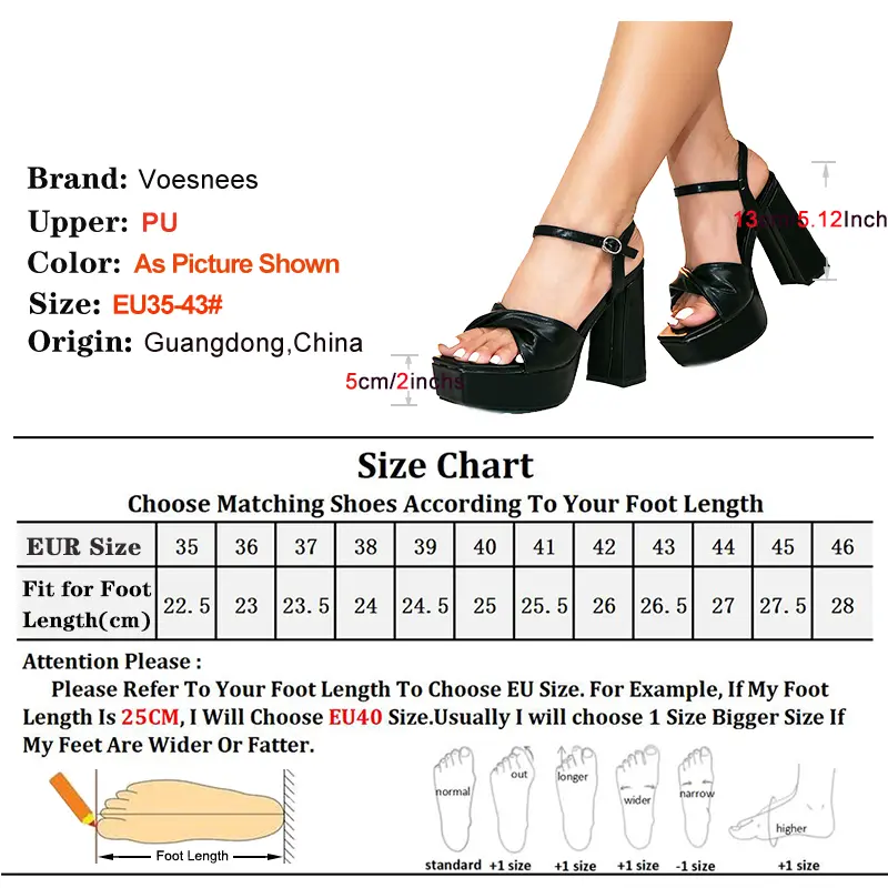 Women Black Square Toe Sandals Designer 2025 New Fashion Pleated Summer Chunky High Heels Europe and America Model Runway Shoes