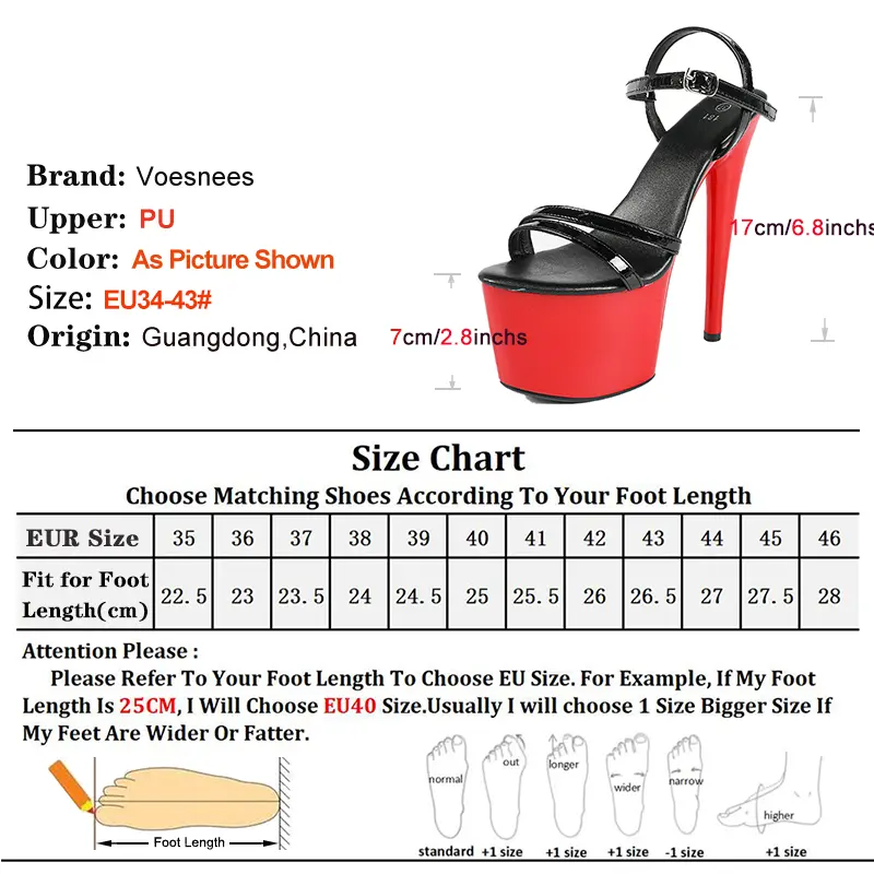 2025 New Fashion Narrowband Buckle Strap Club Sandals For Women 17CM Extreme high heels Summer Platform Gladiator Female Shoes
