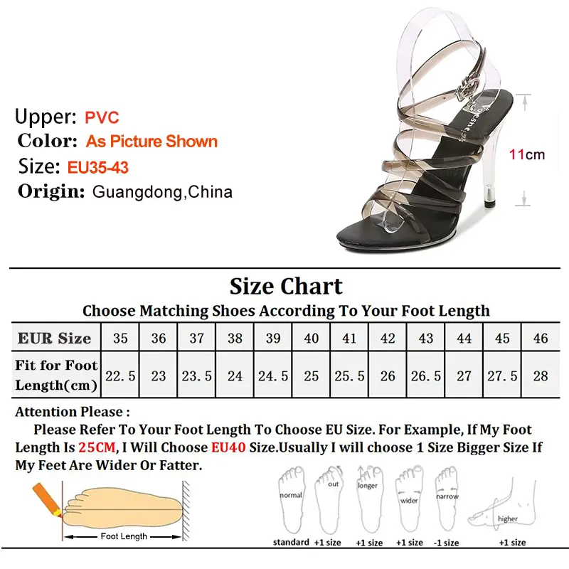 Sandals Women 2025 New Sexy Model Show Shoes 11CM Color Cross Vamp High Heels Gladiator Party Club Customized Stripper Shoes