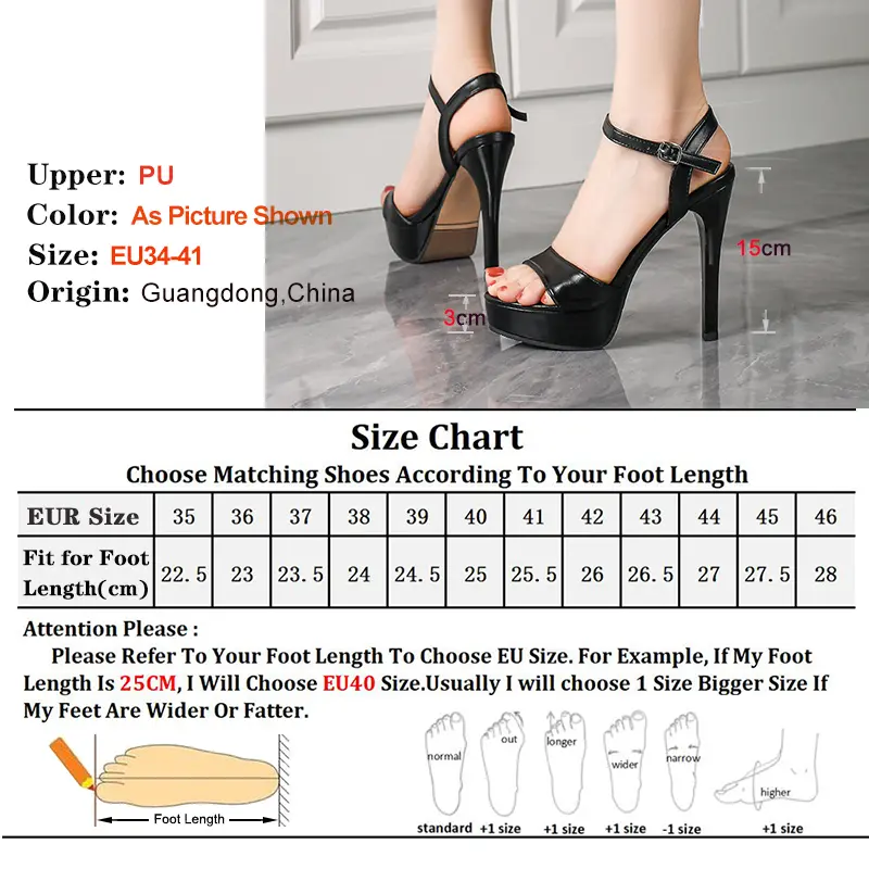 12CM Summer Shoe Woman Sandals with Straps Women Sexy Dress High Heels Fashion Ankle Straps Open Toe Wedding Pumps