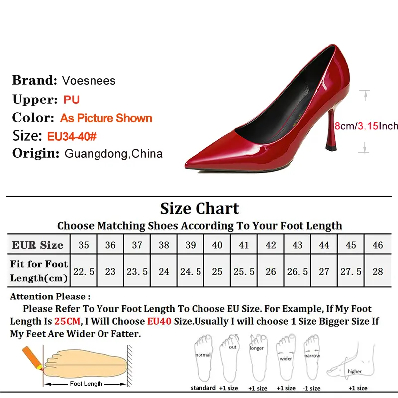 Elegant Women's Pumps 4CM 6CM 8CM High Heels Female 2025 New Fashion Pointed Shallow Mouth Wedding Party Dress Shoes Size 34-40