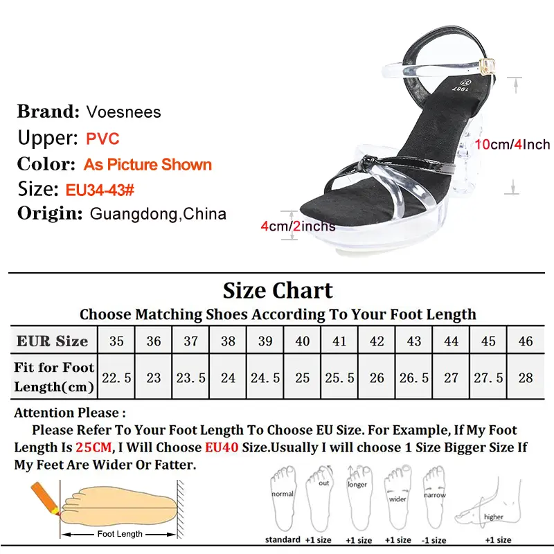 Sexy Sandals For Woman 12CM Crystal Platform 2025 Summer Square Toe Party Shoes Women Fashion Narrow-band Transparent High Heels