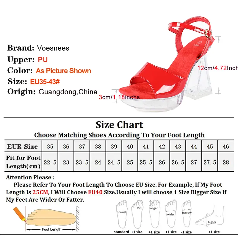 Designer 2025 Clear Sandals Woman Party High Heels 12CM Block Heel Gladiator New Square Toe All-match Summer Shoes For Ladies