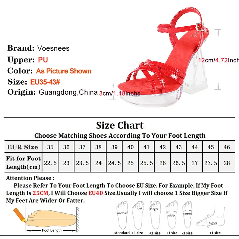 2025 New Square Toe Buckle Strap Clear Sandals For Women Narrow Band Crystal Party Shoes Summer 12CM Fashion Platform High Heels