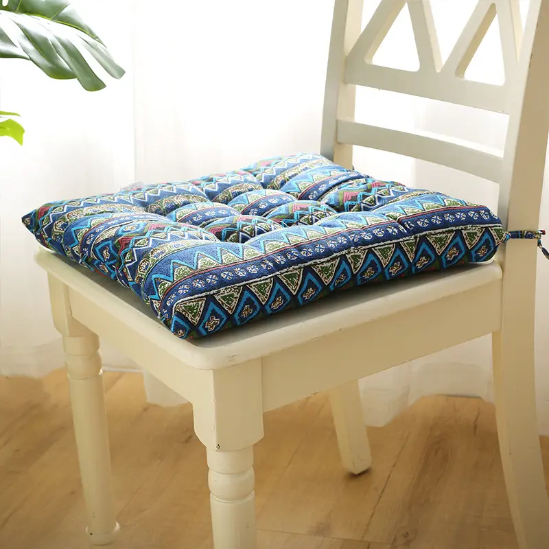 Chair Cushion Square Mat Cotton Upholstery Soft Padded Sofa Cushion Pad Office Home Or Car Garden Sun Lounge Seat Cushion