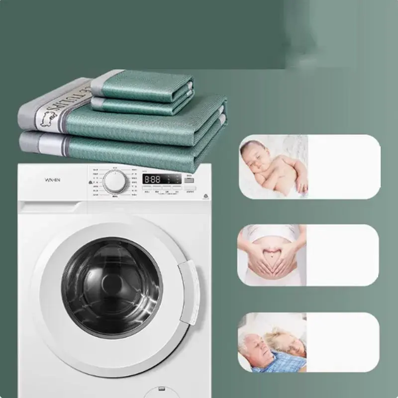 New Stain Silky Touch Sleeping Soft Mat Folding Breathable Cooling Mattress Topper for Summer Air Conditioning Bedding Sheet