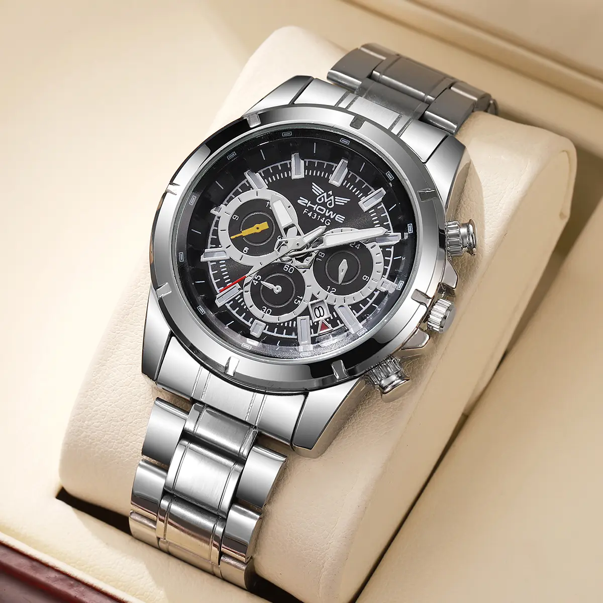 Hot Sell Men Quatrz Watch Sport Mens Watches Top Brand Luxury Business Full Steel Quartz Clock Men Relogio Masculino