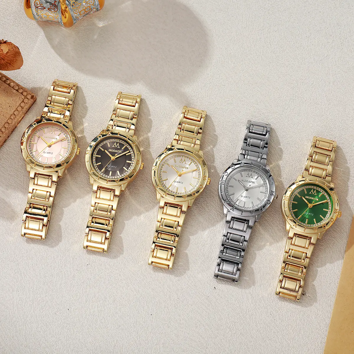 New Luxury Ladies Wristwatches Fashion Diamond Women's Quartz Watches Top Brand Woman's Gifts Clock