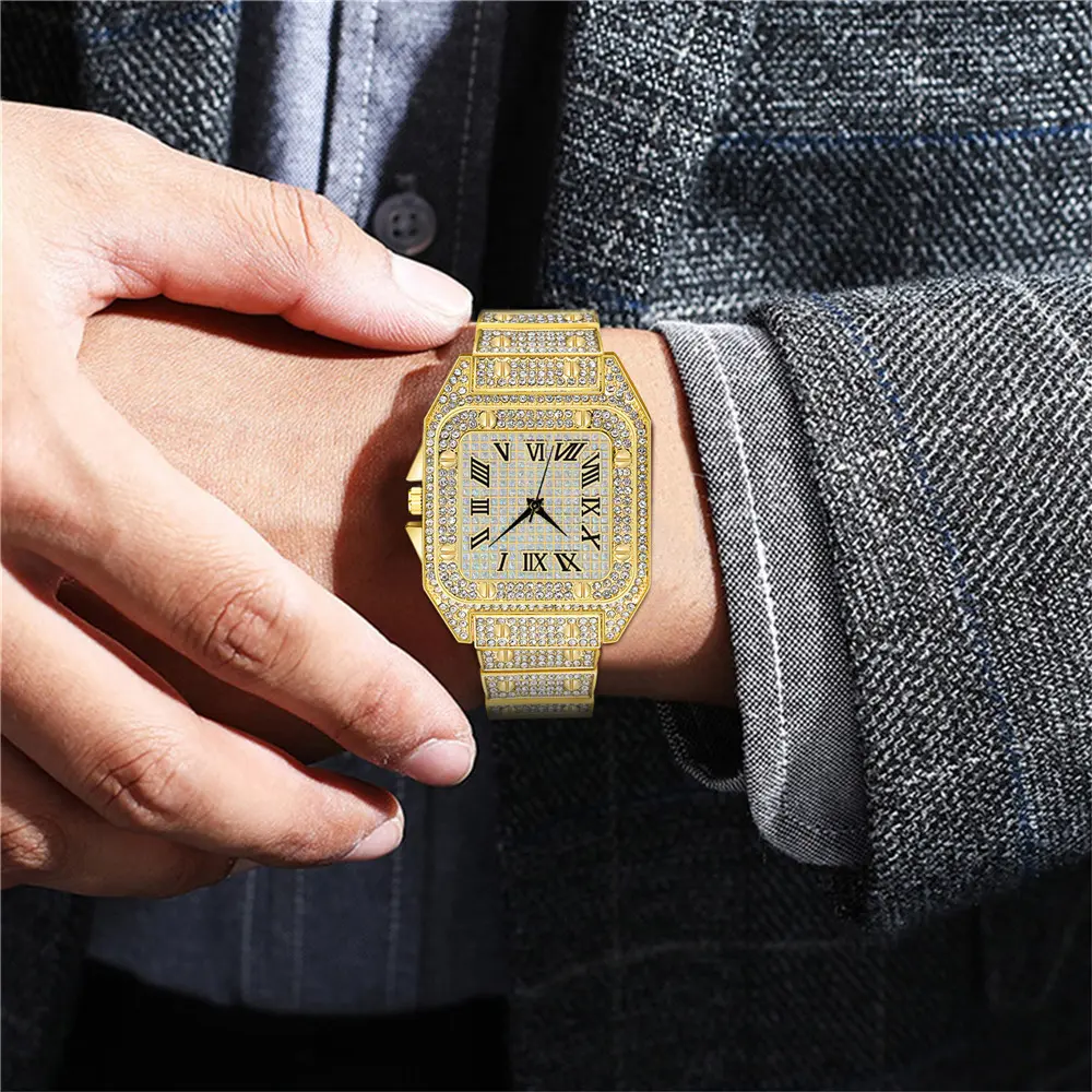 Fashion Men's Stainless Steel Watches Luxury Quartz Watches Men's Business Watches Men's Clocks Relogio Masculino