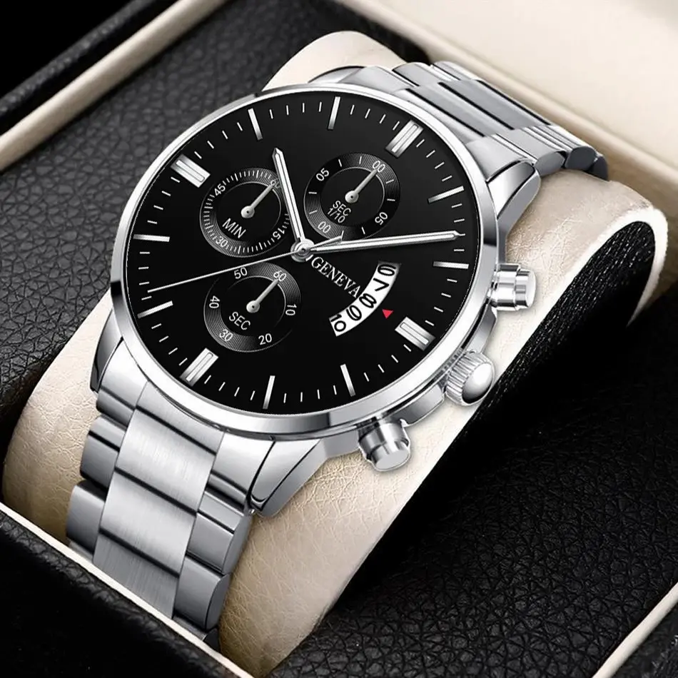 Men Fashion Ultra Thin Watches Simple Men Business Stainless Steel Quartz Watch Casual Watch For Man Relogio Masculino