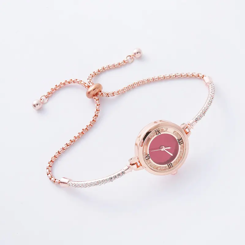 New Fashion Rhinestone Women's Watch Fine Strap Female Analog Quartz Watches Clock Gift Reloj Mujer