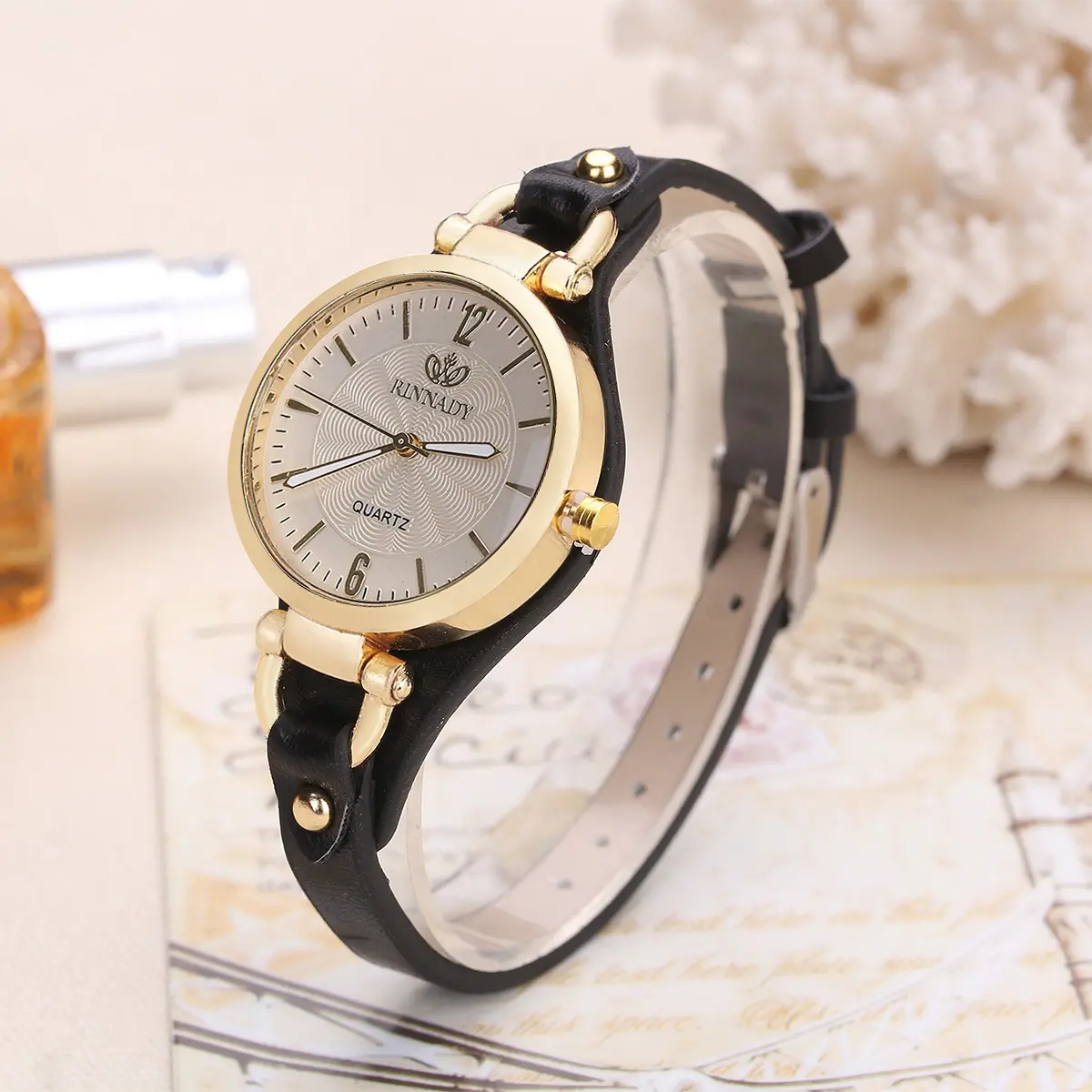 Fashion Small Dial Women Watches Casual Leather Strap Analog Quartz Wristwatch Girls Clock Reloj Mujer