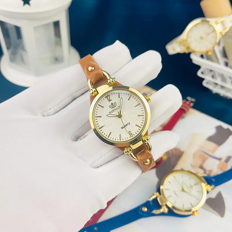 Fashion Small Dial Women Watches Casual Leather Strap Analog Quartz Wristwatch Girls Clock Reloj Mujer