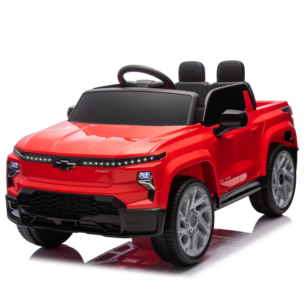 24V Kids Ride on Car, 4 Wheel Suspension, LED Lights, Bluetooth, Speed ​​2.49-3.73MPH Kids Cars Electric in Ride On