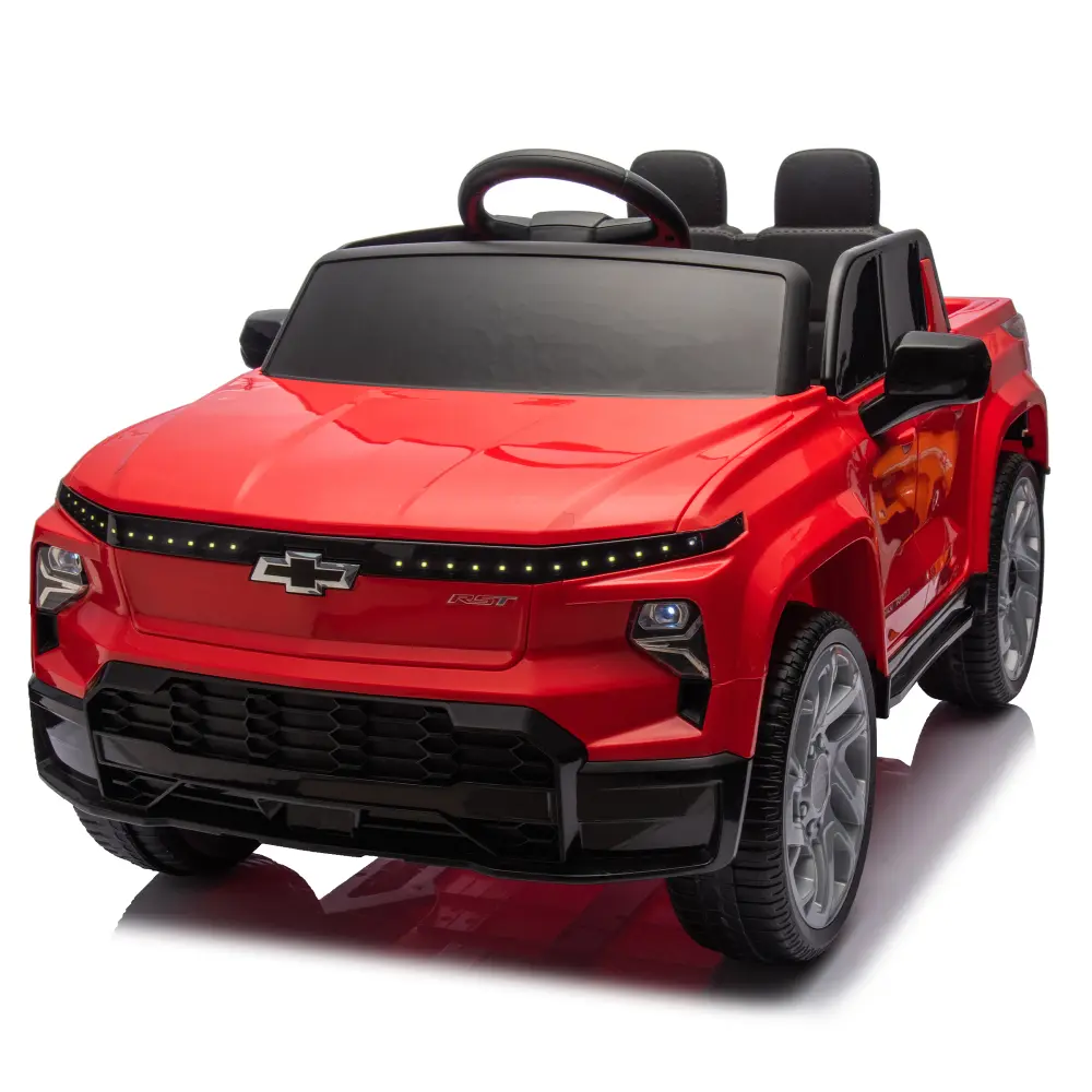 24V Kids Ride on Car, 4 Wheel Suspension, LED Lights, Bluetooth, Speed ​​2.49-3.73MPH Kids Cars Electric in Ride On
