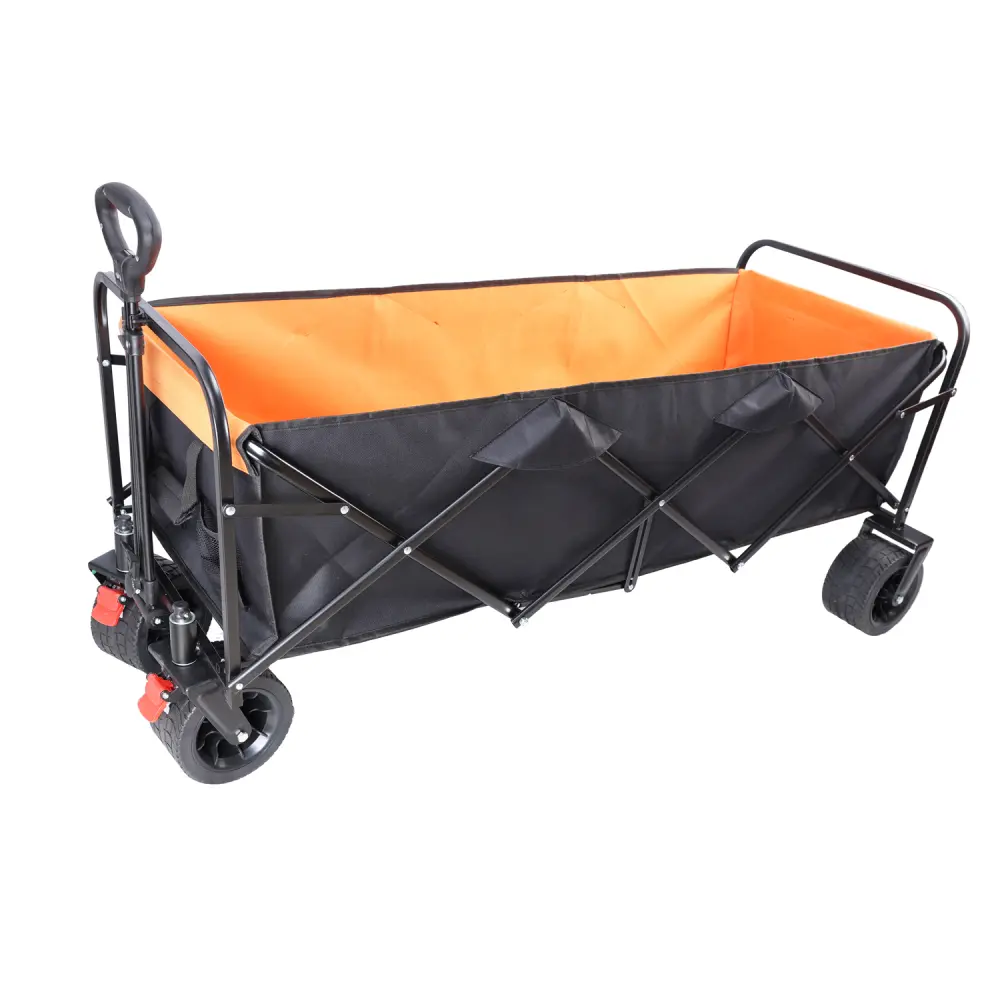 Large Capacity Folding Cart Extra Long Extender Folding Cart  Carrito Plegable Con Ruedas  Carretilla Plegable
